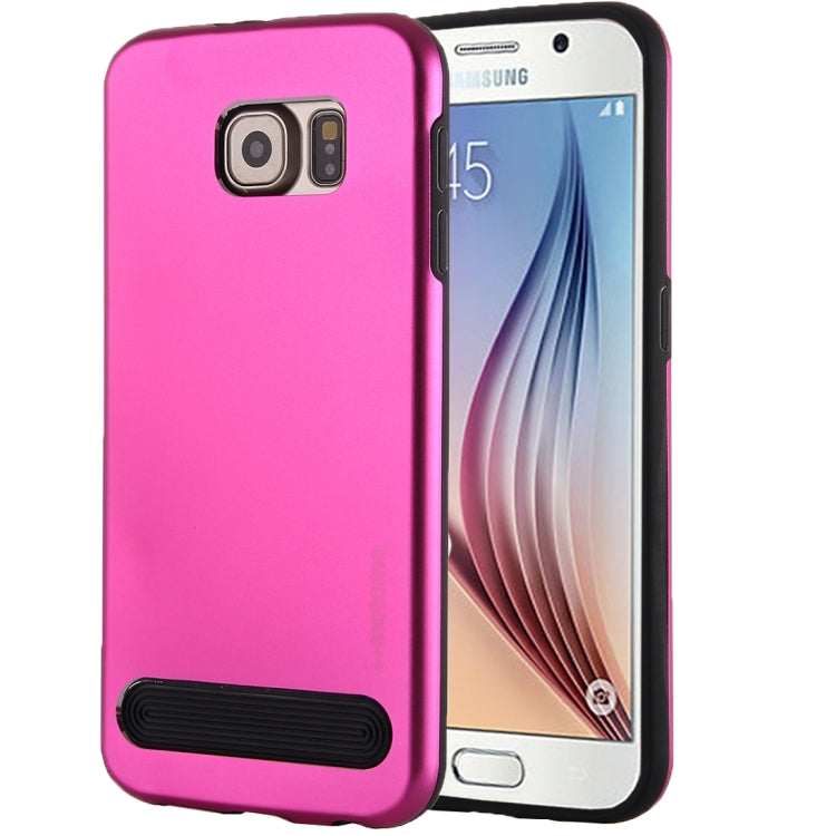 For Galaxy S6 / G920 MOTOMO Armor Metal + TPU Protective Case