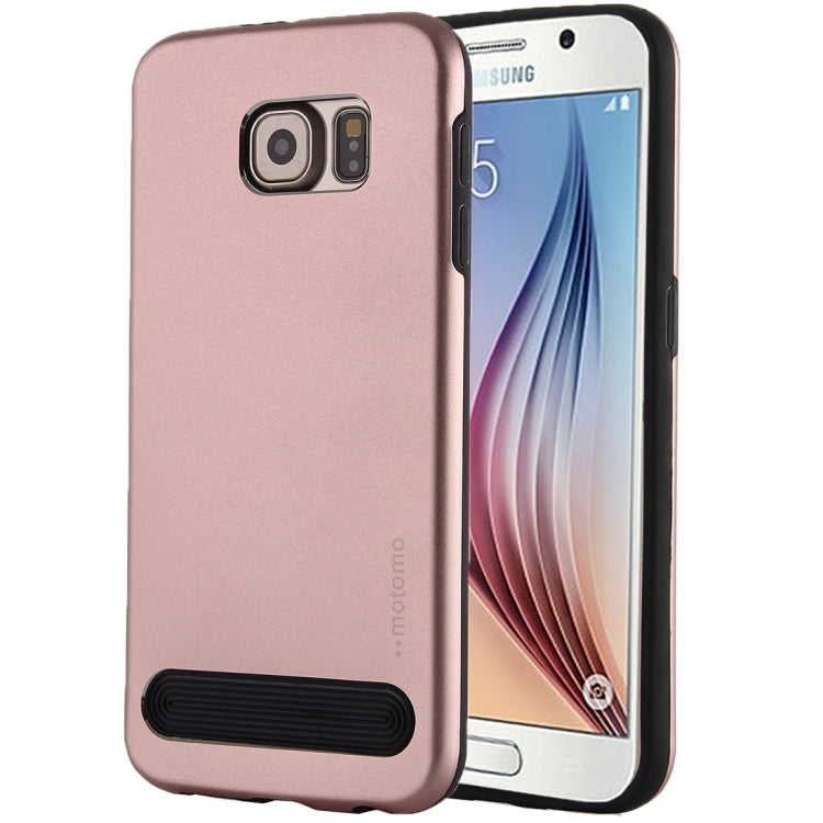 For Galaxy S6 / G920 MOTOMO Armor Metal + TPU Protective Case