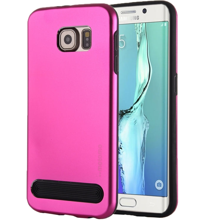 For Galaxy S6 Edge / G925 MOTOMO Armor Metal + TPU Protective Case