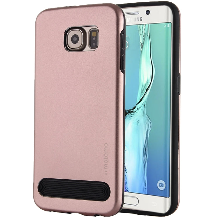For Galaxy S6 Edge / G925 MOTOMO Armor Metal + TPU Protective Case