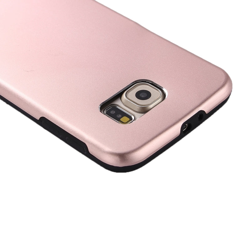 For Galaxy S6 Edge / G925 MOTOMO Armor Metal + TPU Protective Case