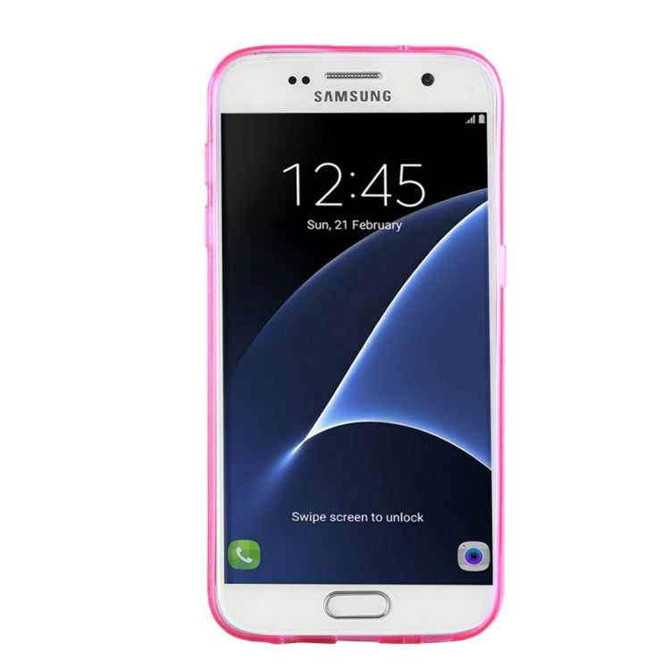 For Galaxy S7 / G930 Transparent TPU Protective Case