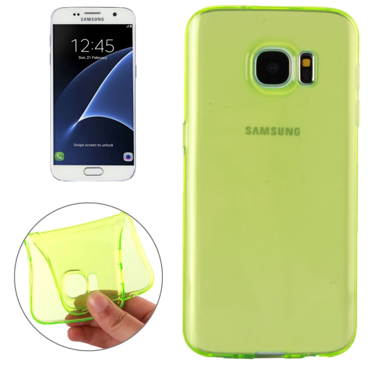 For Galaxy S7 / G930 Transparent TPU Protective Case