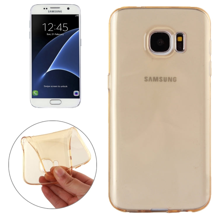 For Galaxy S7 / G930 Transparent TPU Protective Case