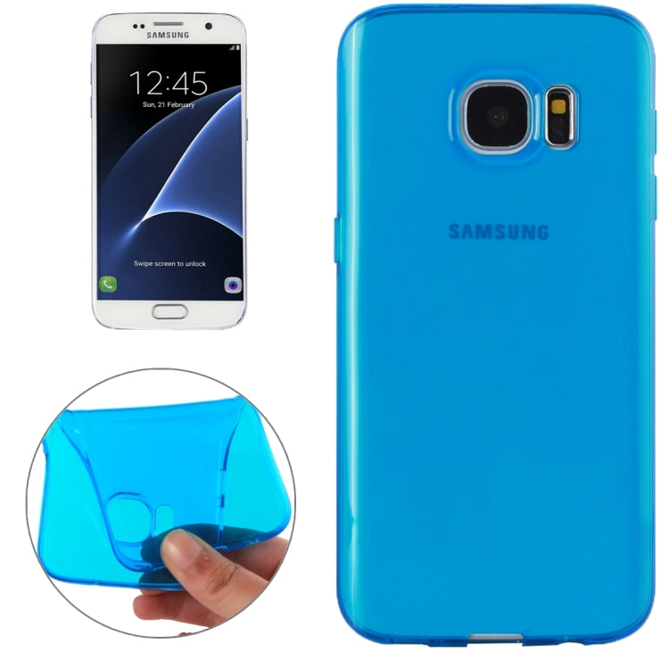 For Galaxy S7 / G930 Transparent TPU Protective Case
