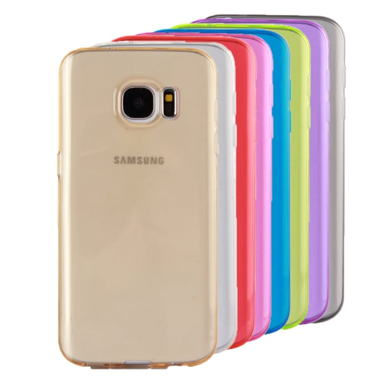 For Galaxy S7 / G930 Transparent TPU Protective Case