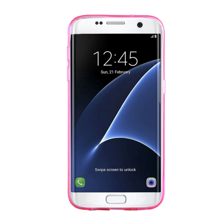For Galaxy S7 Edge / G935 Transparent TPU Protective Case