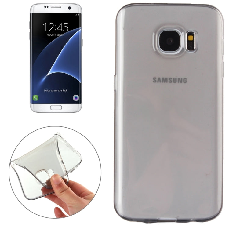 For Galaxy S7 Edge / G935 Transparent TPU Protective Case