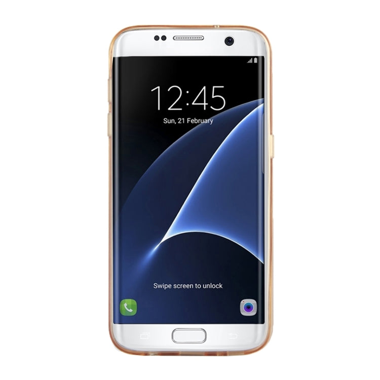 For Galaxy S7 Edge / G935 Transparent TPU Protective Case
