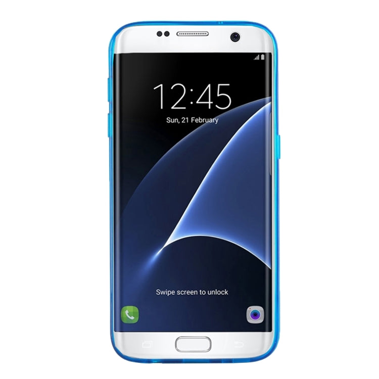 For Galaxy S7 Edge / G935 Transparent TPU Protective Case