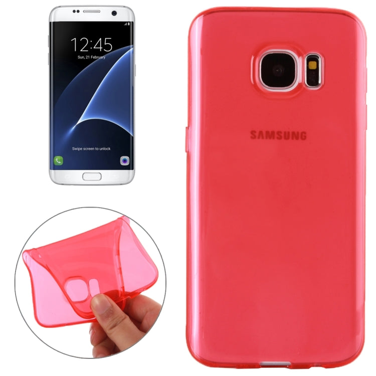 For Galaxy S7 Edge / G935 Transparent TPU Protective Case