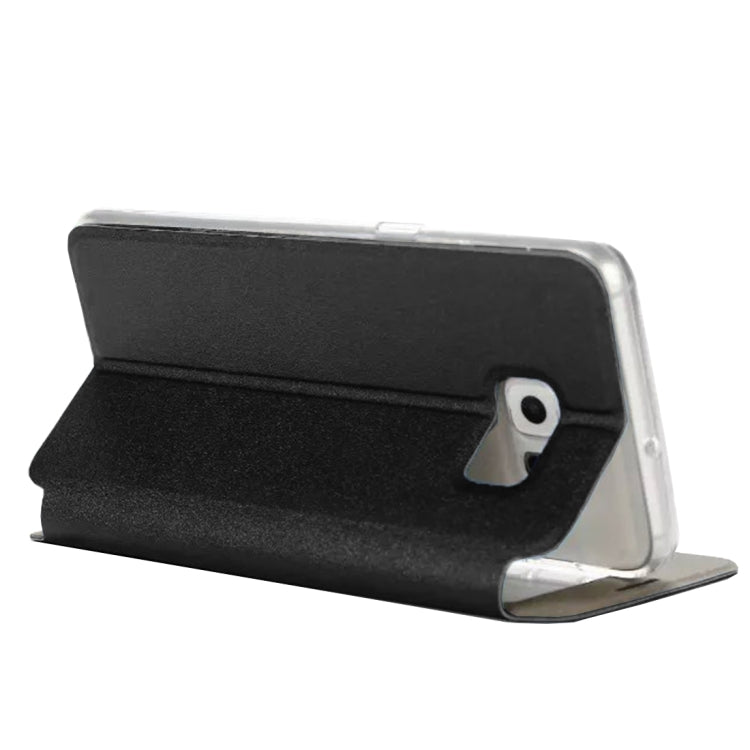 For Galaxy S7 Edge / G935 Horizontal Flip Leather Case with Holder & Call Display ID