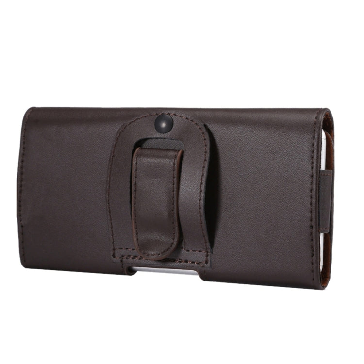 For Galaxy S7 Edge / G935 Vertical Flip Leather Case Waist Bag with Back Buckle