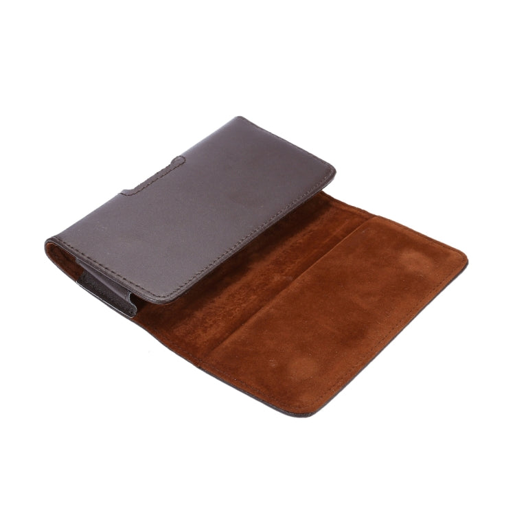 For Galaxy S7 Edge / G935 Vertical Flip Leather Case Waist Bag with Back Buckle
