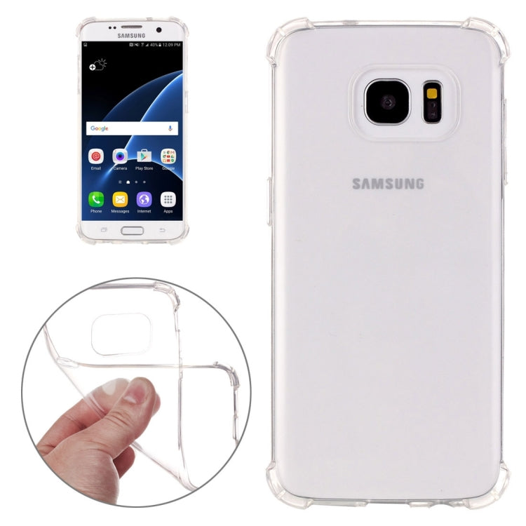 For Galaxy S7 / G930 Shock-resistant Cushion TPU Protective Case