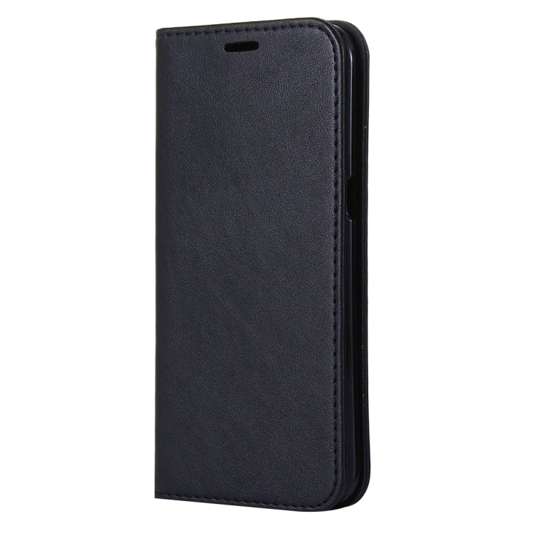 For Galaxy S7 / G930 No Buckle and Magnetic Suction of Lambskin Texture Horizontal Flip Leather Case with Holder & Card Slots