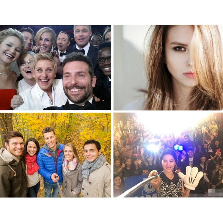 RK11 Universal Night Using Selfie Enhancing Diamond 6 LED Flash Light for iPhone & Android Smartphones & Tablets & Digital Camera