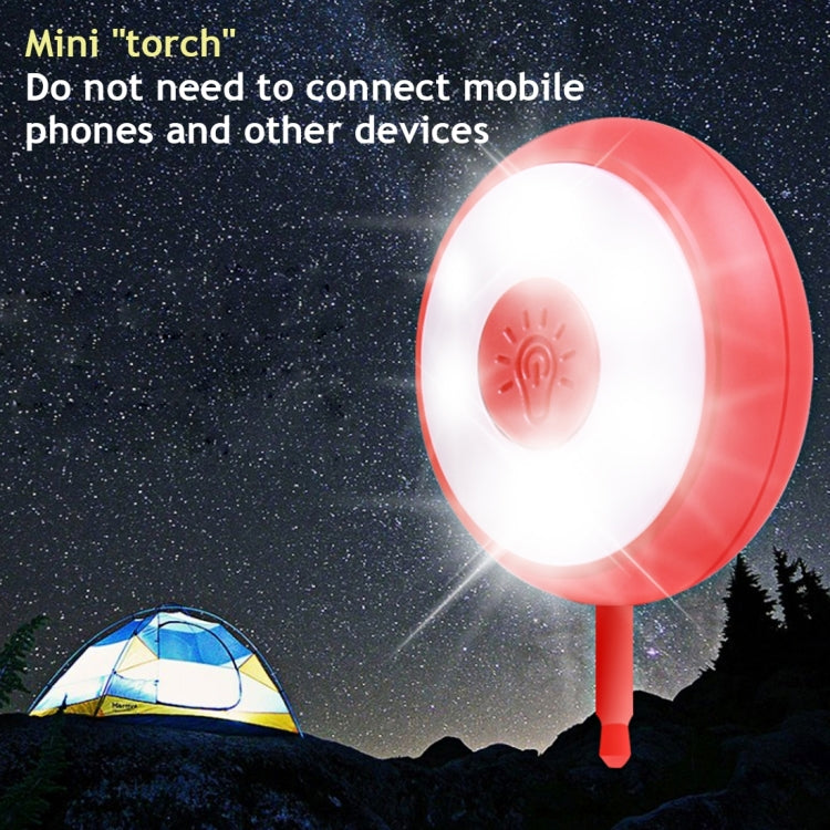 RK11 Universal Night Using Selfie Enhancing Diamond 6 LED Flash Light for iPhone & Android Smartphones & Tablets & Digital Camera