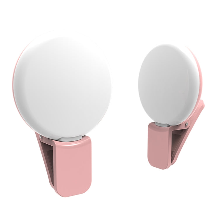 RK17 Mini and Portable Live Show Beauty Artifact 3 Levels of Brightness Warm and White Light Fill Light with 9 LED Light, For iPhone, Galaxy, Huawei, Xiaomi, LG, HTC and Other Smart Phones