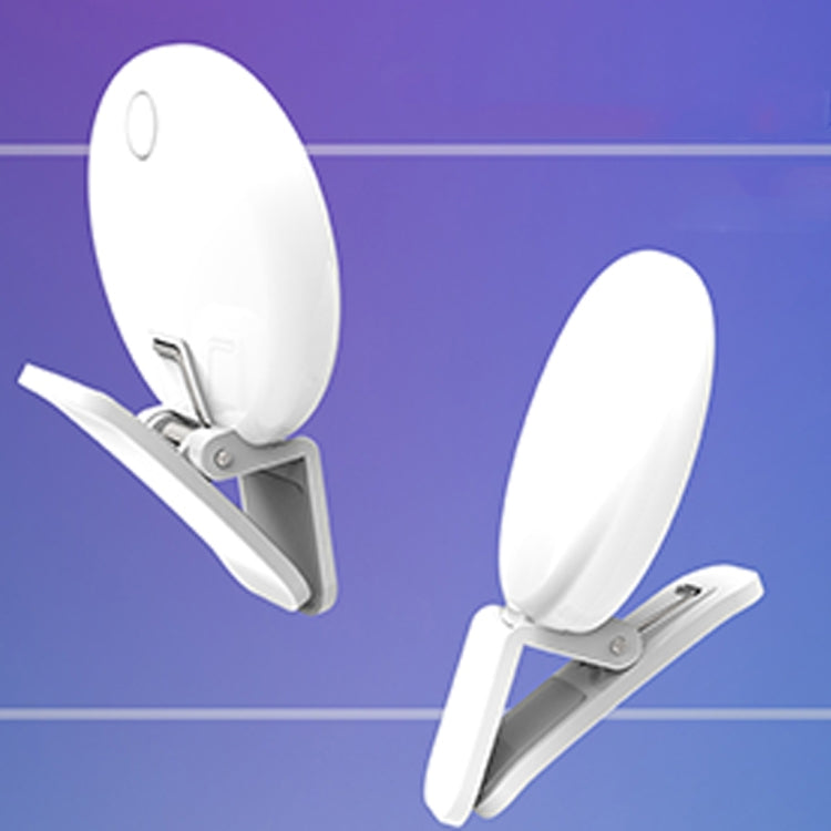 RK17 Mini and Portable Live Show Beauty Artifact 3 Levels of Brightness Warm and White Light Fill Light with 9 LED Light, For iPhone, Galaxy, Huawei, Xiaomi, LG, HTC and Other Smart Phones
