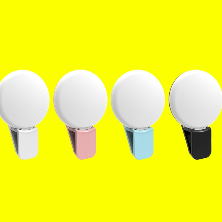 RK17 Mini and Portable Live Show Beauty Artifact 3 Levels of Brightness Warm and White Light Fill Light with 9 LED Light, For iPhone, Galaxy, Huawei, Xiaomi, LG, HTC and Other Smart Phones