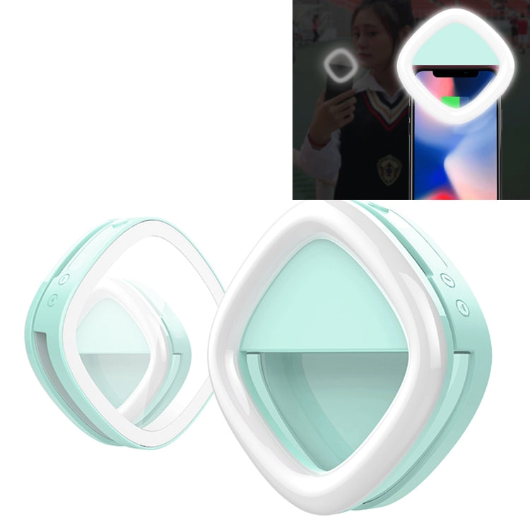 RK20 Mini and Portable Selfie Artifact 3 Levels of Brightness Cold and Warm Light Fill Light, For iPhone, Galaxy, Huawei, Xiaomi, LG, HTC and Other Smart Phones
