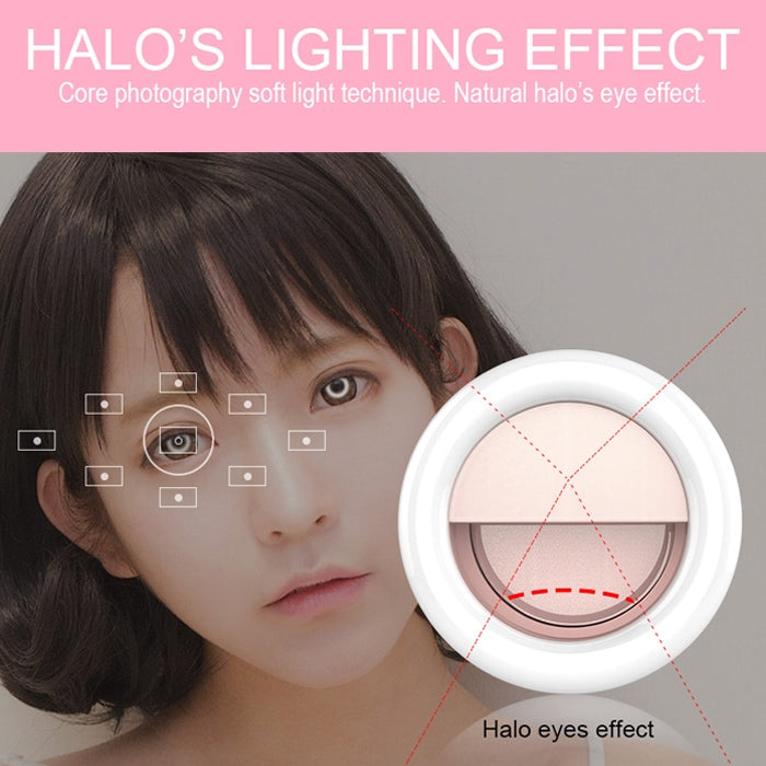 RK31 Beauty Selfie Light Selfie Clip Flash Fill Light