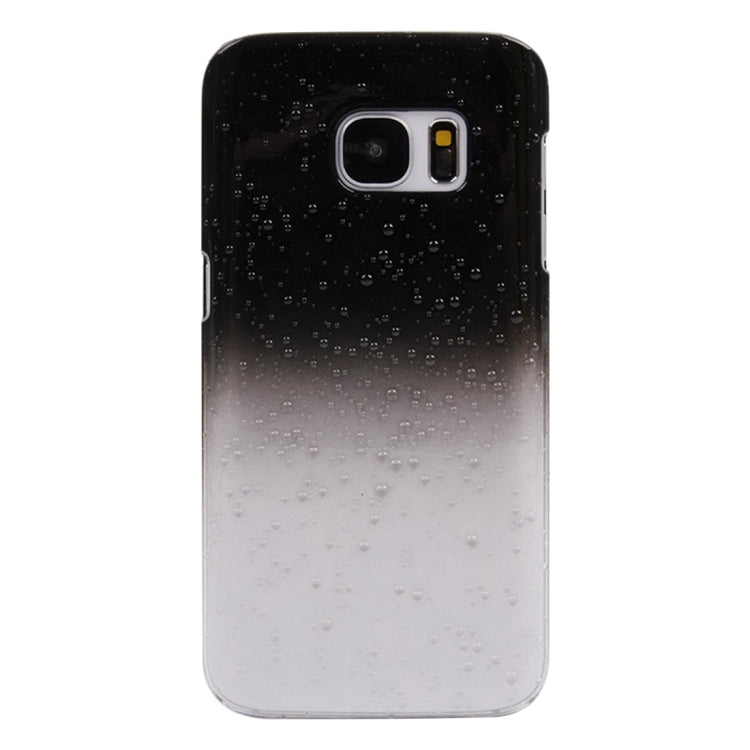 For Galaxy S7 / G930 Artistic Water-drop Pattern PC Protective Cover Case