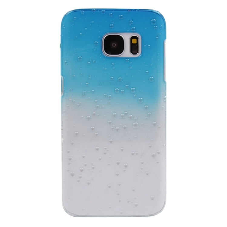 For Galaxy S7 / G930 Artistic Water-drop Pattern PC Protective Cover Case