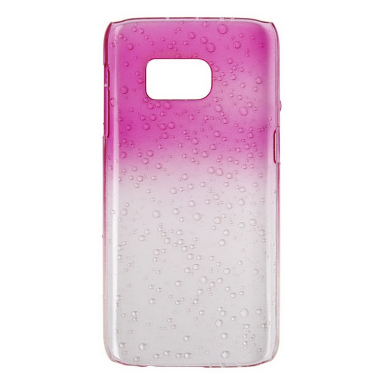 For Galaxy S7 / G930 Artistic Water-drop Pattern PC Protective Cover Case