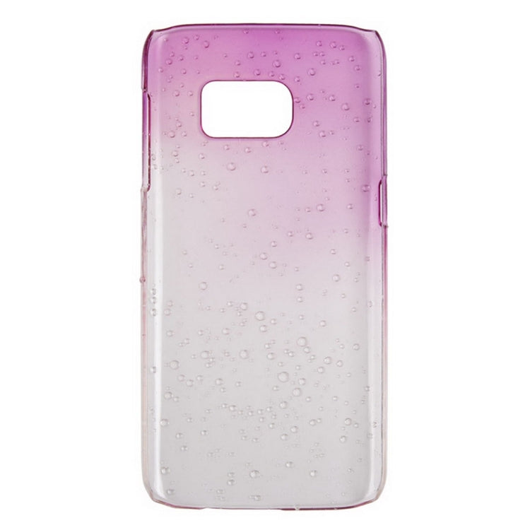 For Galaxy S7 / G930 Artistic Water-drop Pattern PC Protective Cover Case