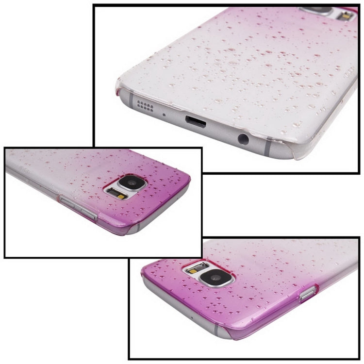 For Galaxy S7 / G930 Artistic Water-drop Pattern PC Protective Cover Case