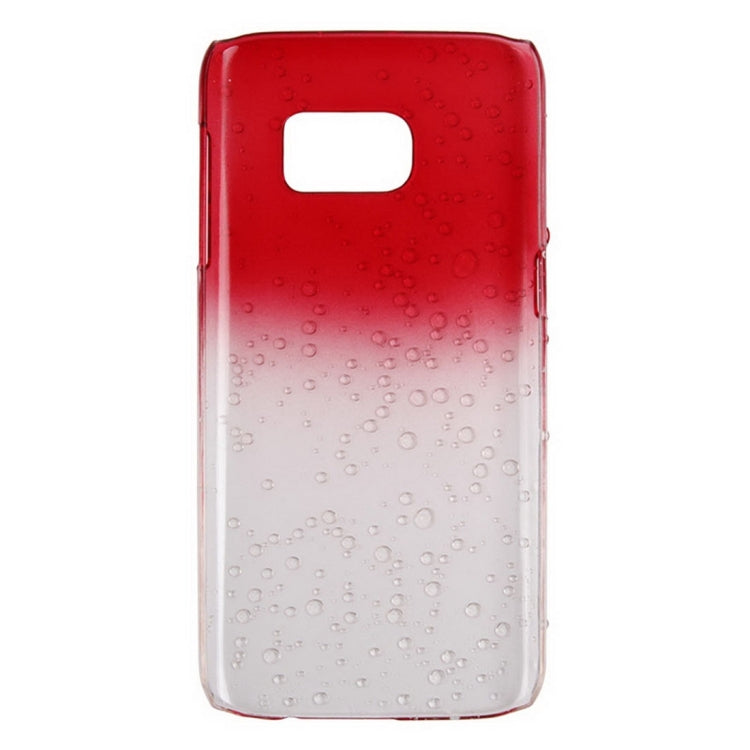 For Galaxy S7 / G930 Artistic Water-drop Pattern PC Protective Cover Case