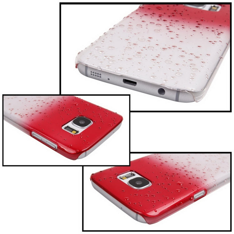 For Galaxy S7 / G930 Artistic Water-drop Pattern PC Protective Cover Case