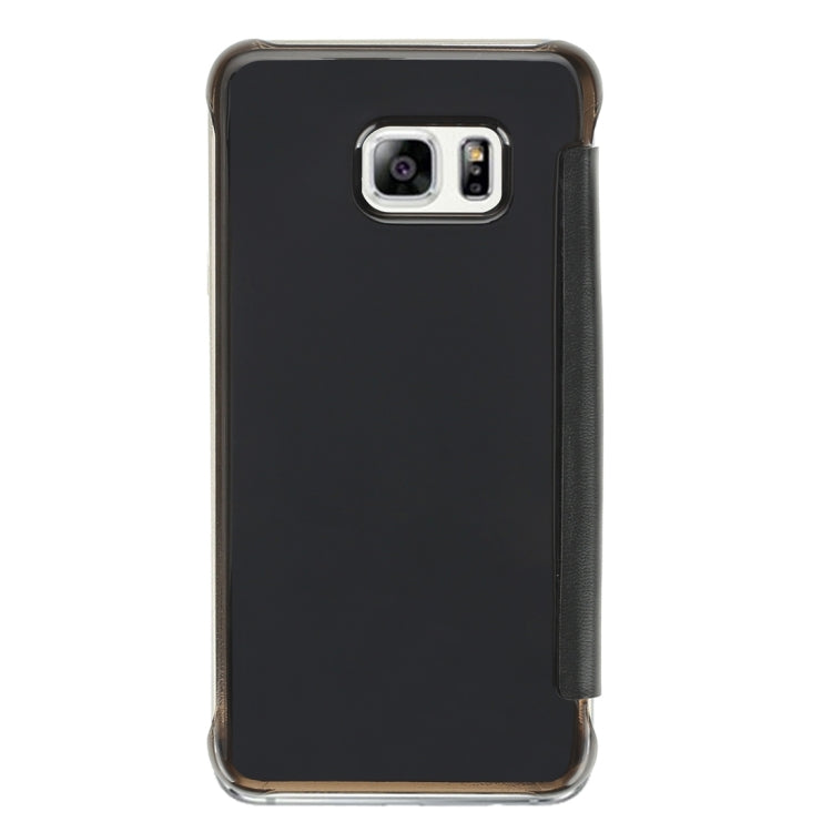 For Galaxy S6 Edge / G925 Horizontal Flip PU+PC Protective Case with Sleep / Wake-up Function