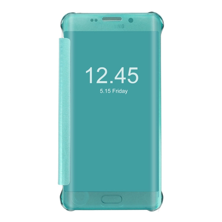 For Galaxy S6 Edge / G925 Horizontal Flip PU+PC Protective Case with Sleep / Wake-up Function
