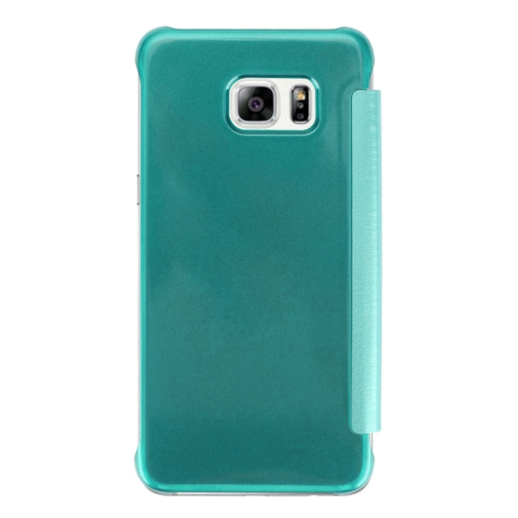 For Galaxy S6 Edge / G925 Horizontal Flip PU+PC Protective Case with Sleep / Wake-up Function