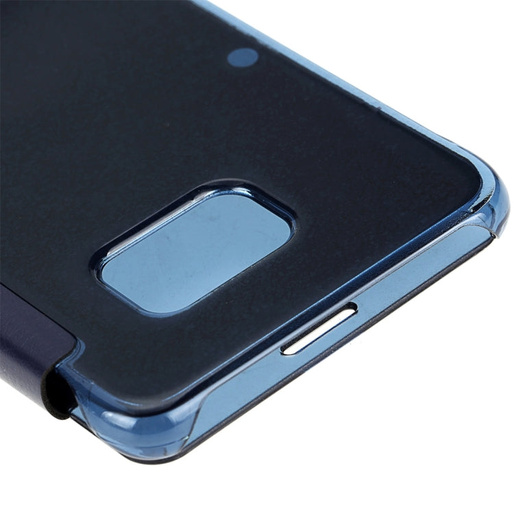 For Galaxy S6 Edge / G925 Horizontal Flip PU+PC Protective Case with Sleep / Wake-up Function