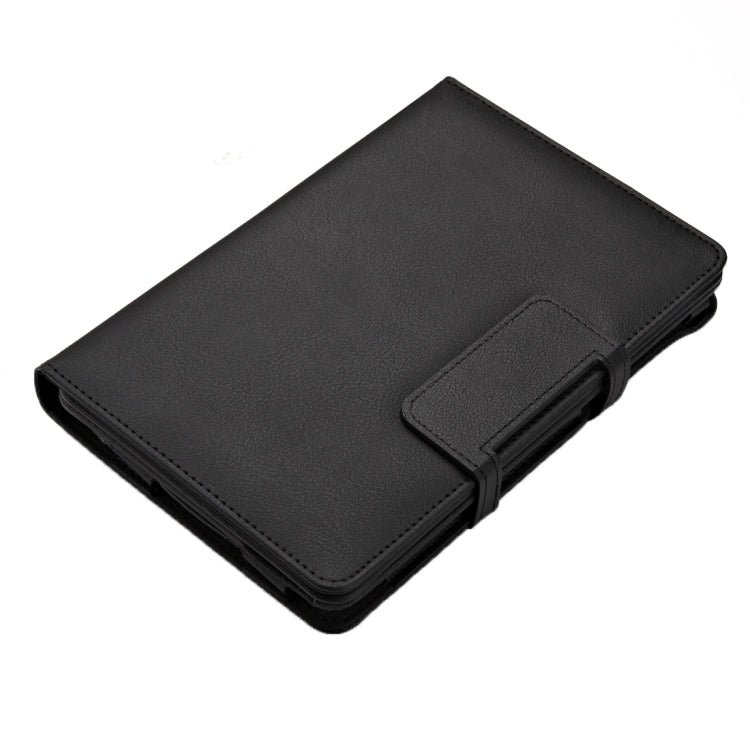 2 in 1 Detachable Bluetooth Keyboard Leather Tablet Case with Holder for Galaxy Tab E 8.0 / T377 / T375