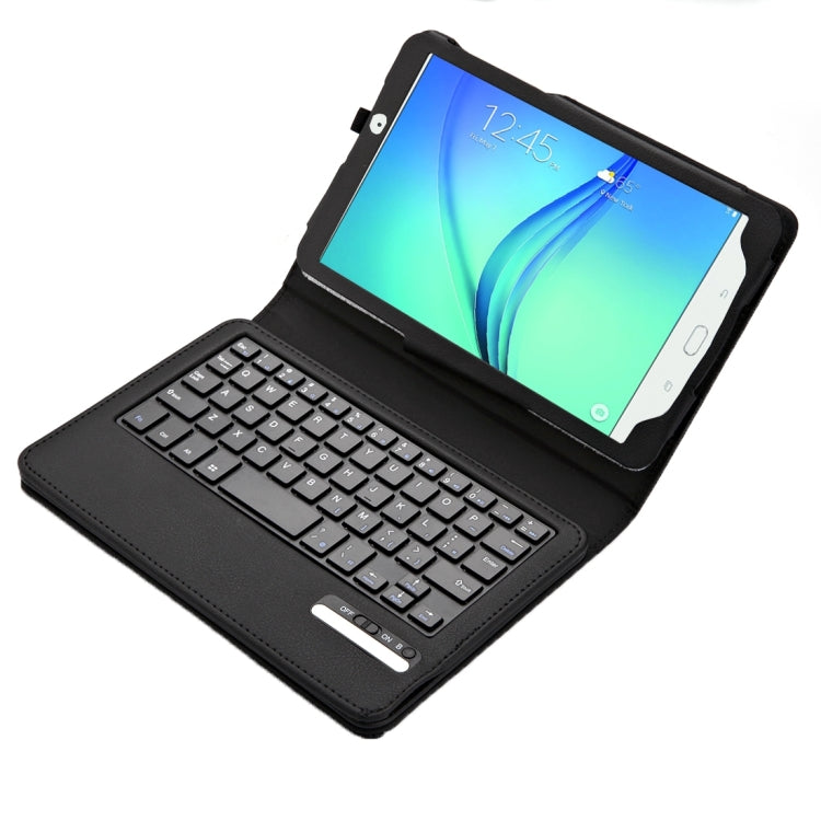 2 in 1 Detachable Bluetooth Keyboard Leather Tablet Case with Holder for Galaxy Tab E 8.0 / T377 / T375