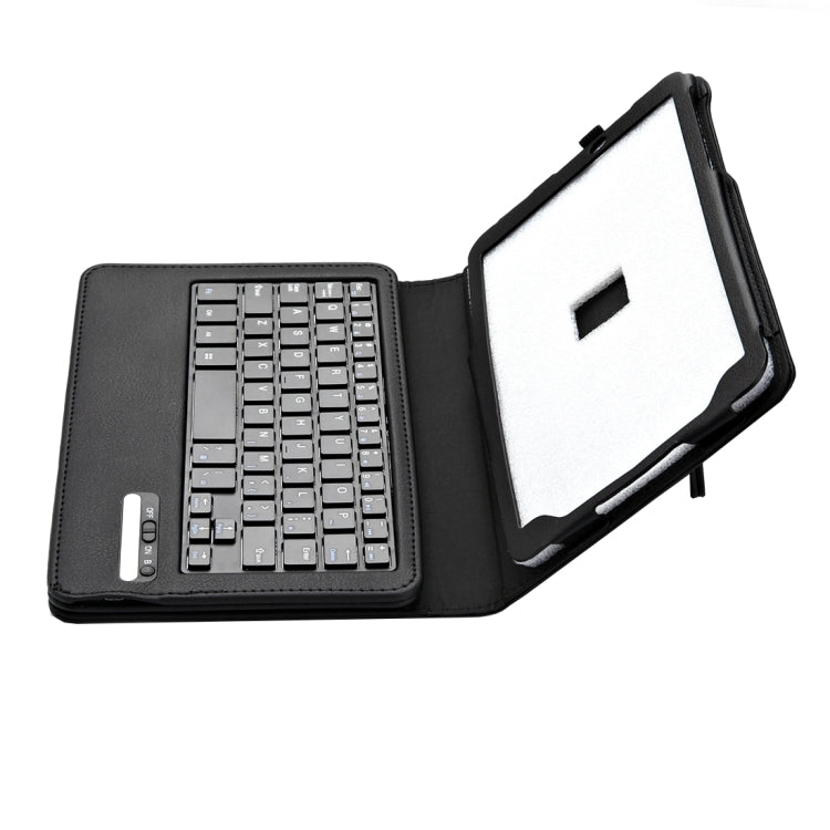 2 in 1 Detachable Bluetooth Keyboard Leather Tablet Case with Holder for Galaxy Tab E 8.0 / T377 / T375