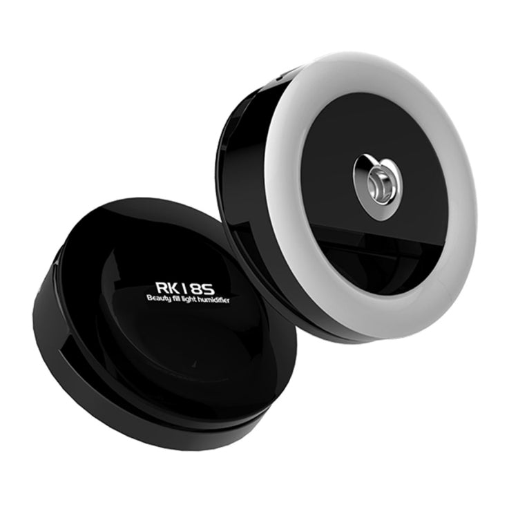 RK18S 3 Levels of Brightness 33-Led Beauty Moisturizing Mist Selfie Clip Fill Light, For iPhone, Galaxy, Huawei, Xiaomi, LG, HTC and Other Smart Phones