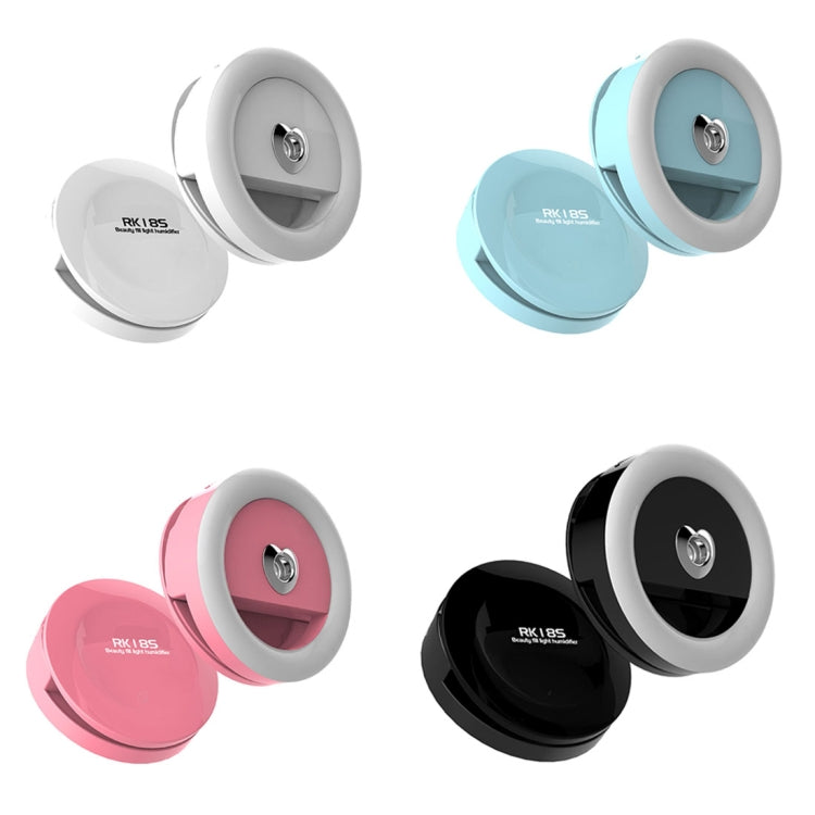 RK18S 3 Levels of Brightness 33-Led Beauty Moisturizing Mist Selfie Clip Fill Light, For iPhone, Galaxy, Huawei, Xiaomi, LG, HTC and Other Smart Phones