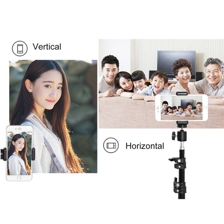 Live Broadcast With A Multifunction Three Foot Frame with 1.6m Holder & Phone Clamp & platform, for Studio Recording, Live Broadcast, Live Show, KTV, etc.
