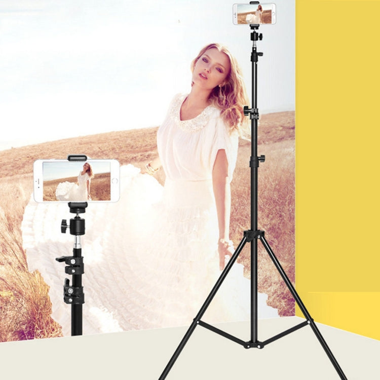 Live Broadcast With A Multifunction Three Foot Frame with 2.1m Holder Phone & Phone Clamp & platform, for Studio Recording, Live Broadcast, Live Show, KTV, etc.