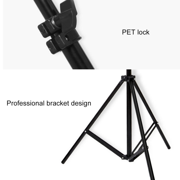 Live Broadcast With A Multifunction Three Foot Frame with 2.1m Holder Phone & Phone Clamp & platform, for Studio Recording, Live Broadcast, Live Show, KTV, etc.
