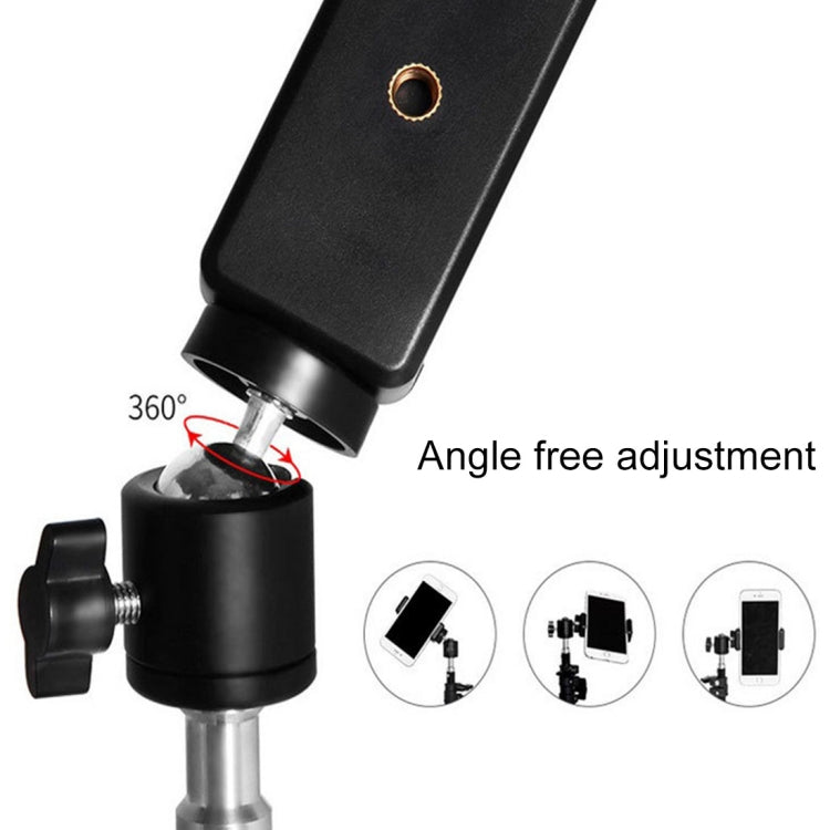 Live Broadcast With A Multifunction Three Foot Frame with 2.1m Holder Phone & Phone Clamp & platform, for Studio Recording, Live Broadcast, Live Show, KTV, etc.