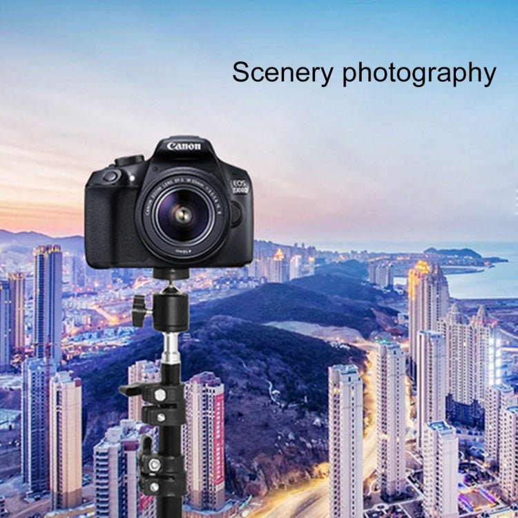 Live Broadcast With A Multifunction Three Foot Frame with 2.1m Holder Phone & Phone Clamp & platform, for Studio Recording, Live Broadcast, Live Show, KTV, etc.