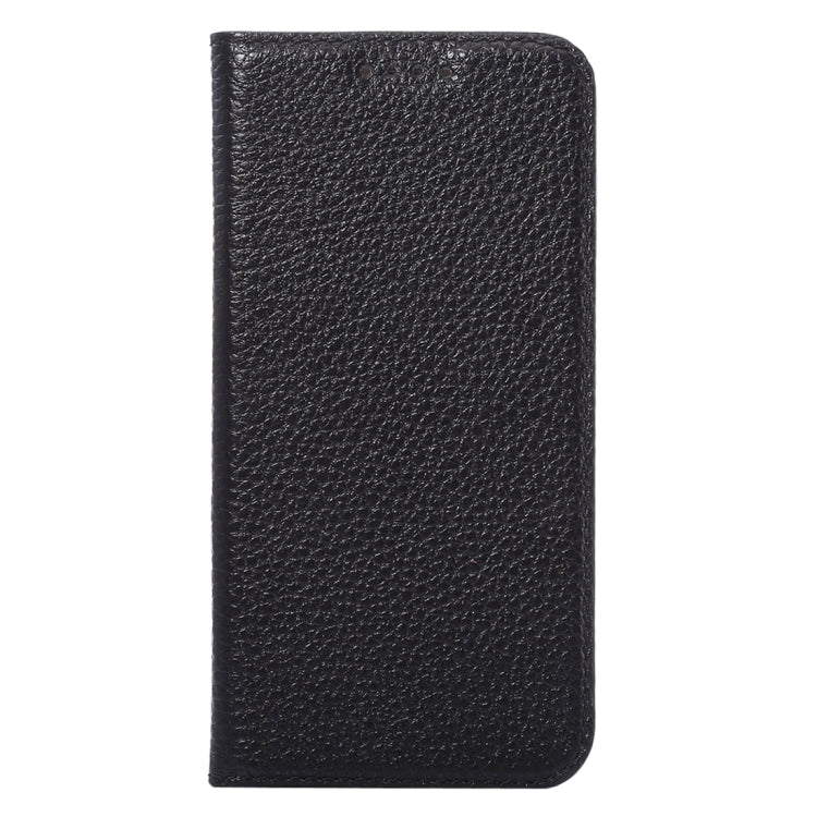 For Galaxy S7 Edge / G935 Litchi Texture Horizontal Flip Genuine Leather Case with Holder