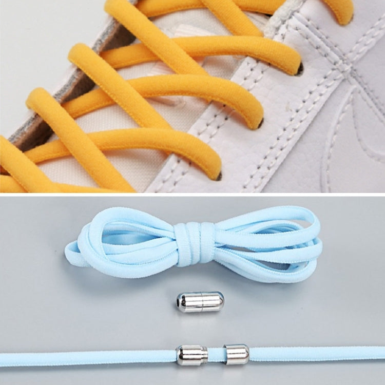 10 Pairs Elastic Metal Buckle without Tying Shoelaces